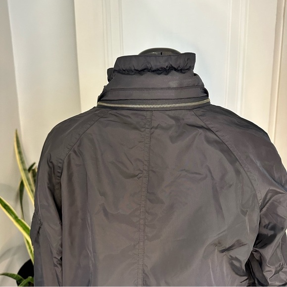 Old navy windbreaker top Vintage Windbreakers anorak black - Picture 15 of 15